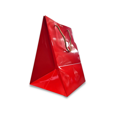 1pz Busta shopper Lusso in carta lucida 24x24 h36 cm