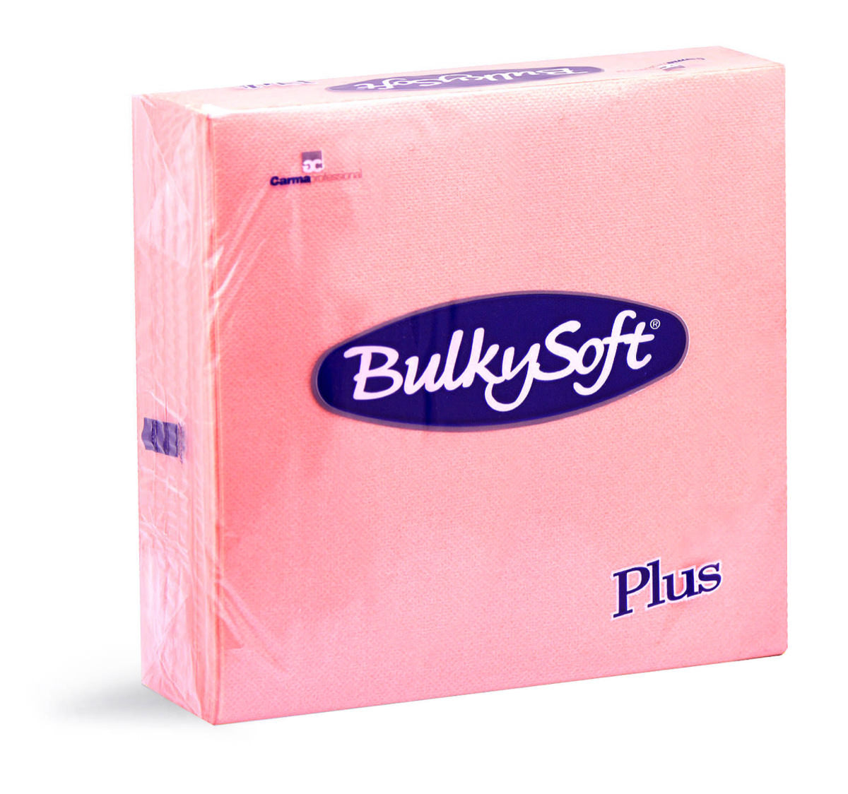 BULKYSOFT Tovaglioli colorati in pura cellulosa 24x24cm - 100 pz