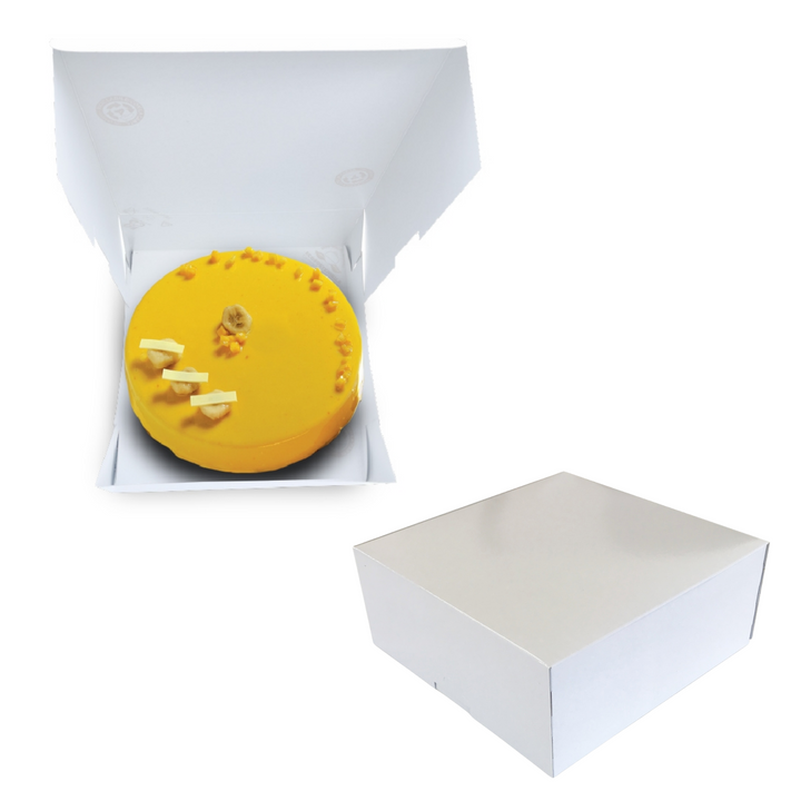 25pz Scatole porta torta Dama quadrate