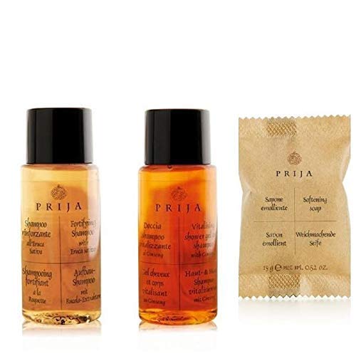 216pz Bagnoschiuma Prija Vitalizzante al Ginseng 40ml