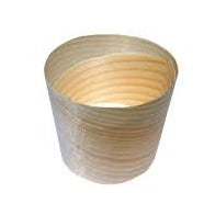 100pz Vaschette in legno di pino Ø 5cm