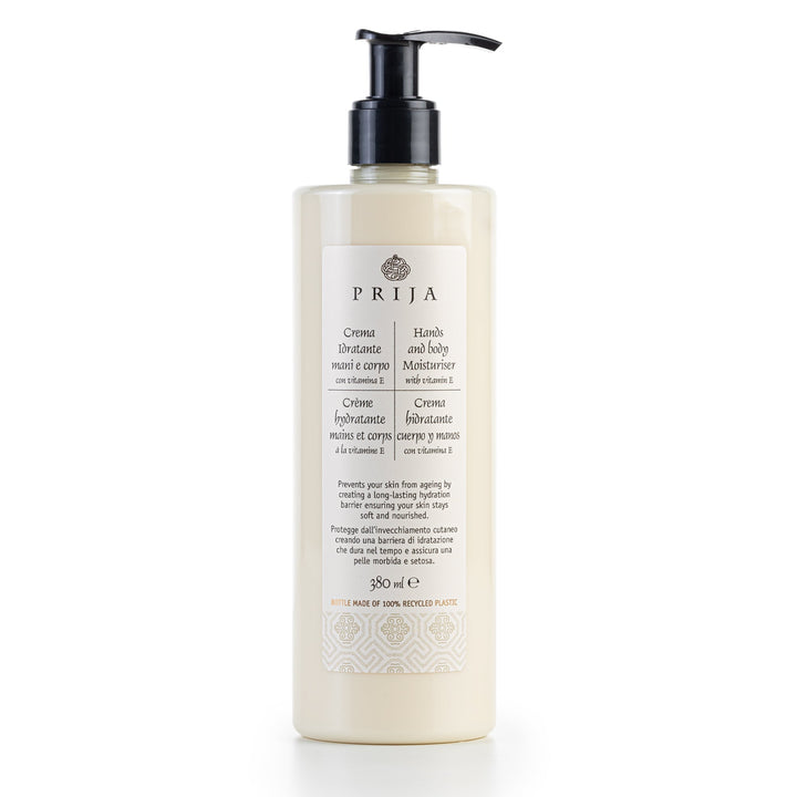 Crema Idratante Prija mani e corpo con Vitamina E Gfl 380ml