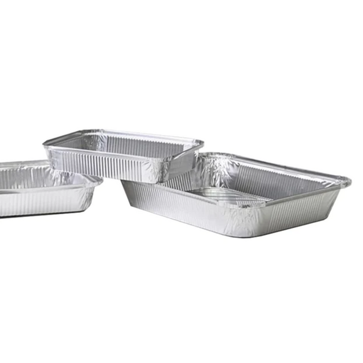 Contenitori Vaschette in Alluminio Riciclabile Bordo L