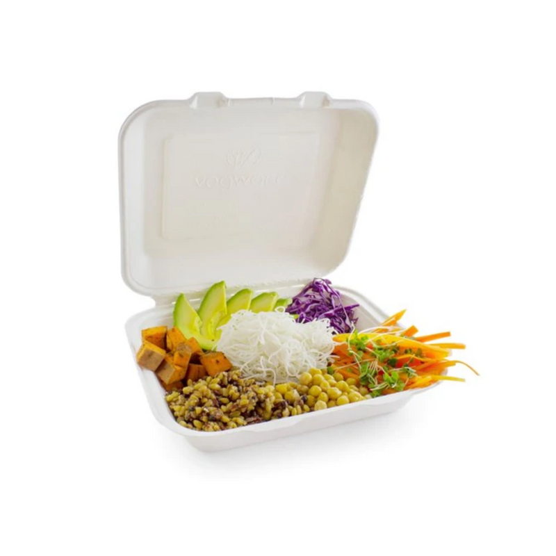 Contenitori take away in polpa di cellulosa