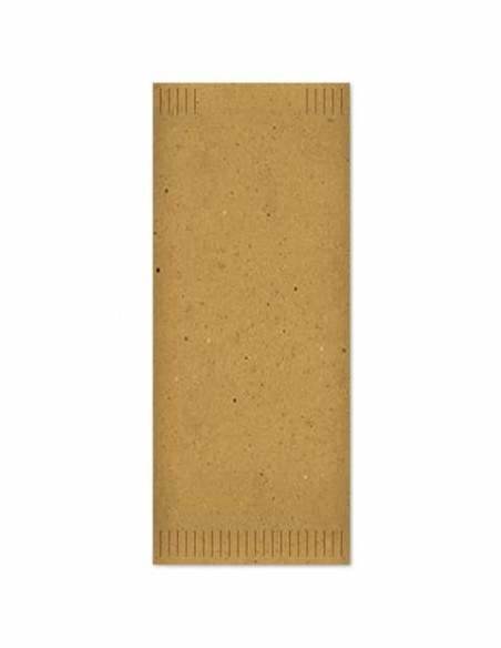 125pz Sacchetti portaposate in carta paglia Avana 25x10cm