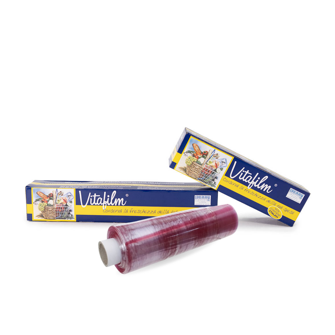 Pellicola Alimentare in PVC Violetto Trasparente Vitafilm – Massima Protezione e Conservazione
