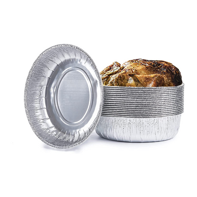 Contenitori in alluminio ovali per alimenti 100% riciclabili