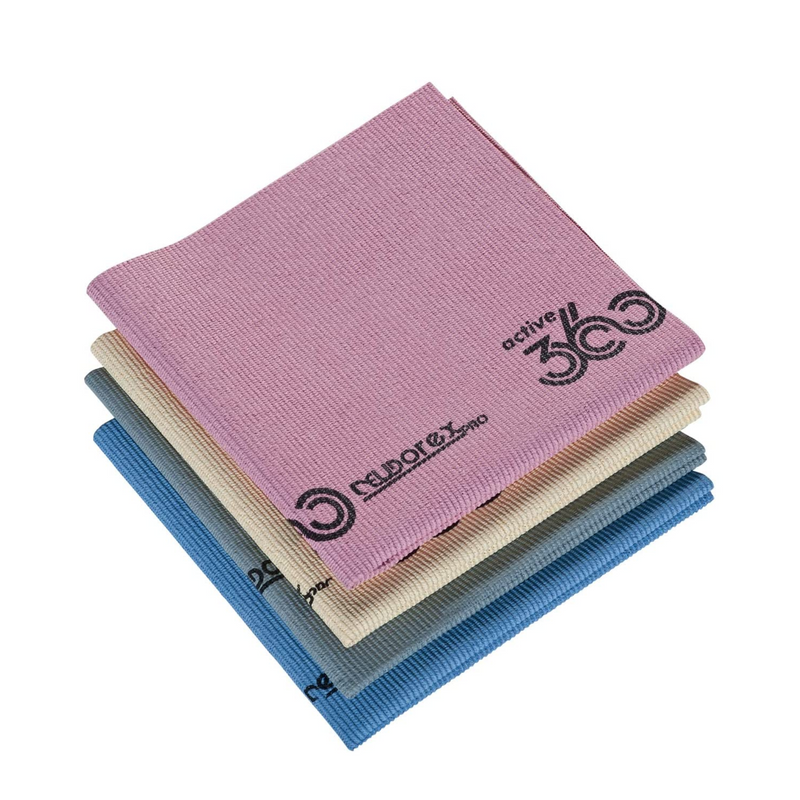 5pz Panno Antibatterico Blu rimuove il 99% dei batteri 38x35cm