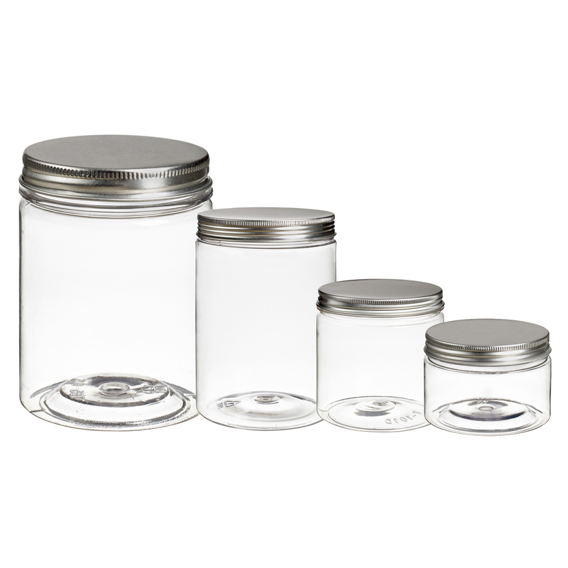 Confezione da 16 barattoli per spezie in plastica da 473,6 g Confezione da 16 barattoli per spezie in plastica da 473,6 g