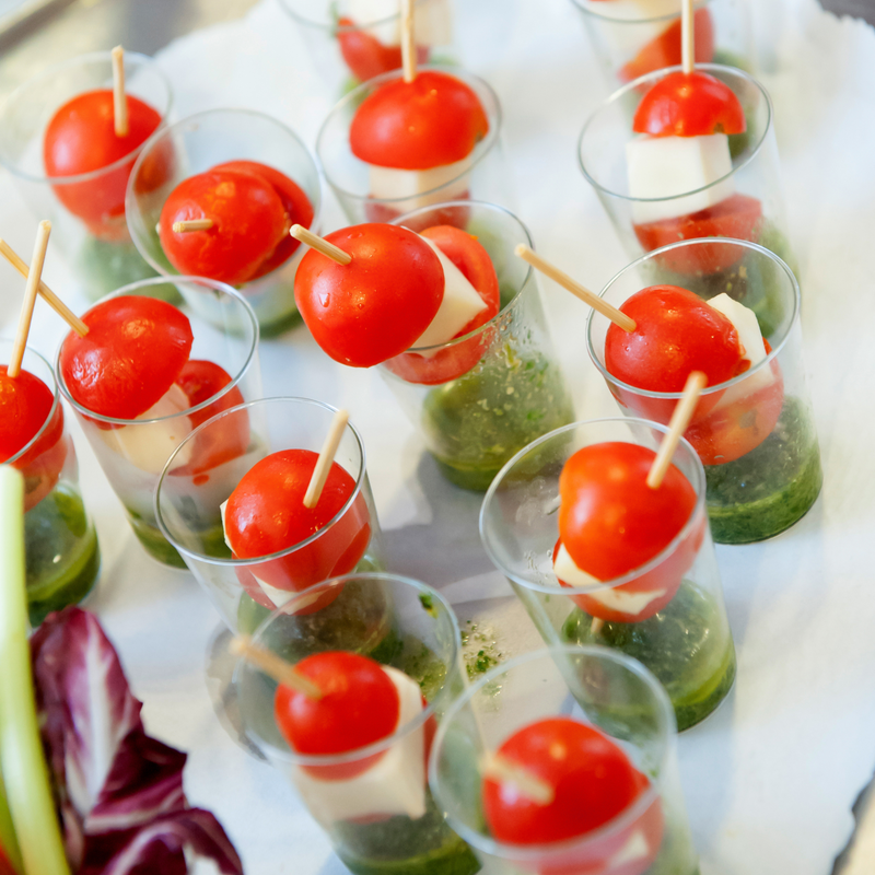 Monoporzioni finger food 100% riciclabili