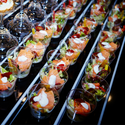 Monoporzioni finger food 100% riciclabili