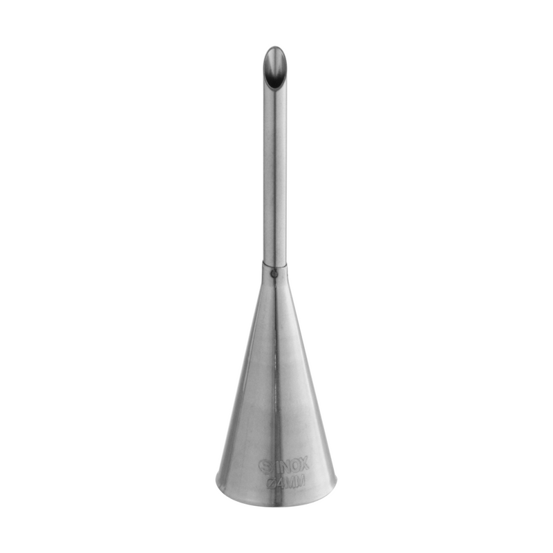 Bocchetta ad imbuto per farciture in acciaio Schneider 4mm