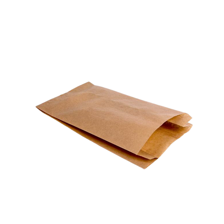 500pz Sacchetti Antigrasso in carta kraft Avana per alimenti oleosi 30x45cm