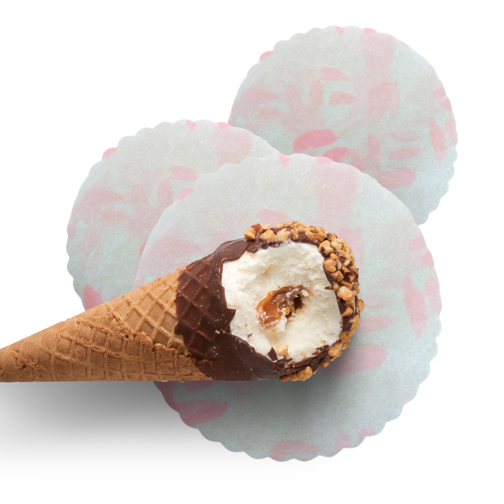 Fogli di carta per sottogelati e sottopaste rotondi