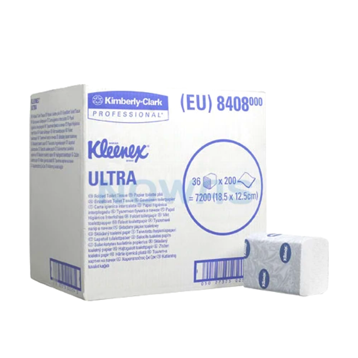 Carta igienica Kleenex Interfogliata 2 veli - 36x200pz