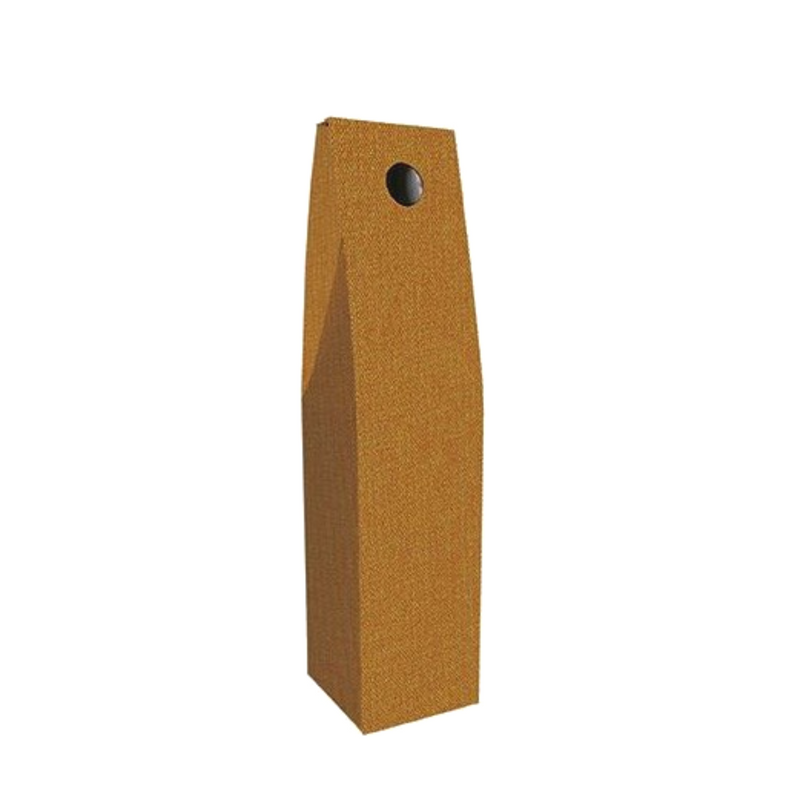 1pz Scatola portabottiglie in cartone accoppiato h38 cm