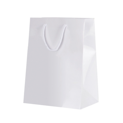 1pz Busta shopper Lusso in carta lucida 24x24 h36 cm