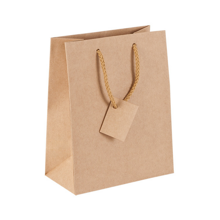 Sacchetti Avana - Eleganti Buste in Carta Kraft per Confezionare Regali