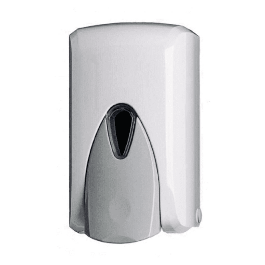 Dispenser Medial per sapone liquido 500ml abs bianco "Wave"