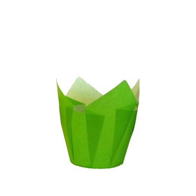 120pz Pirottini per Muffin Tulipano colorati 5cm