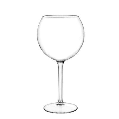 Bicchieri eleganti riutilizzabili infrangibili in policarbonato trasparente