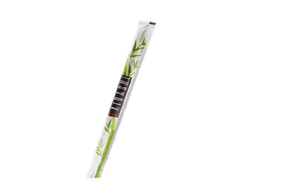 100pz Bacchette Sushi in Bambù imbustate singolarmente 21cm