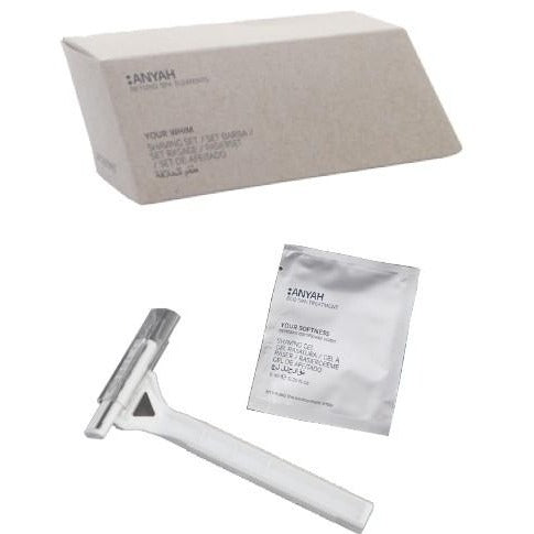 Set Barba Anyah Gel rasatura e Lametta confezionato singolarmente - 1pz