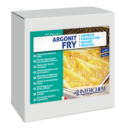Sgrassante Argonit Fry Interchem in compresse per Macchine Friggitrici - 25pz