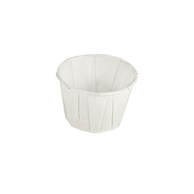 250pz Coppette porta salse in carta plissettata