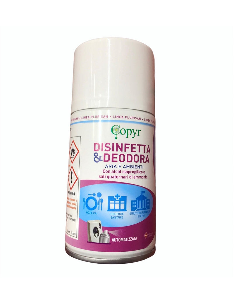 Bomboletta disinfettante e deodorante per ambienti 250ml