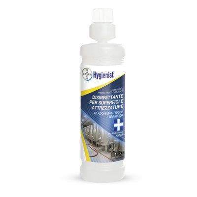 Disinfettante Hygienist Bayer concentrato per Superfici e Attrezzature - 1L