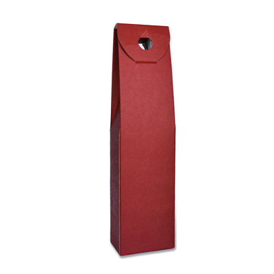 1pz Scatola portabottiglie in cartone accoppiato h38 cm