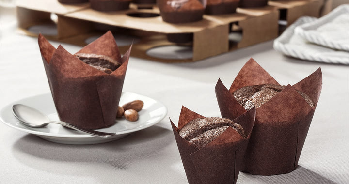 Pirottini Tulipano per muffin  - 5cm