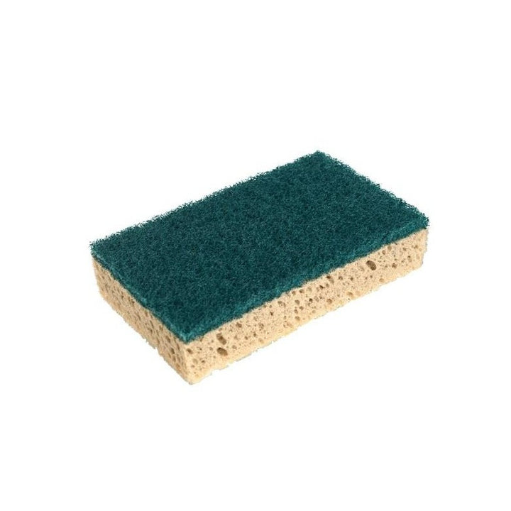 10 pezzi Spugna con Abrasivo Verde Vileda Professional – 14x9 cm